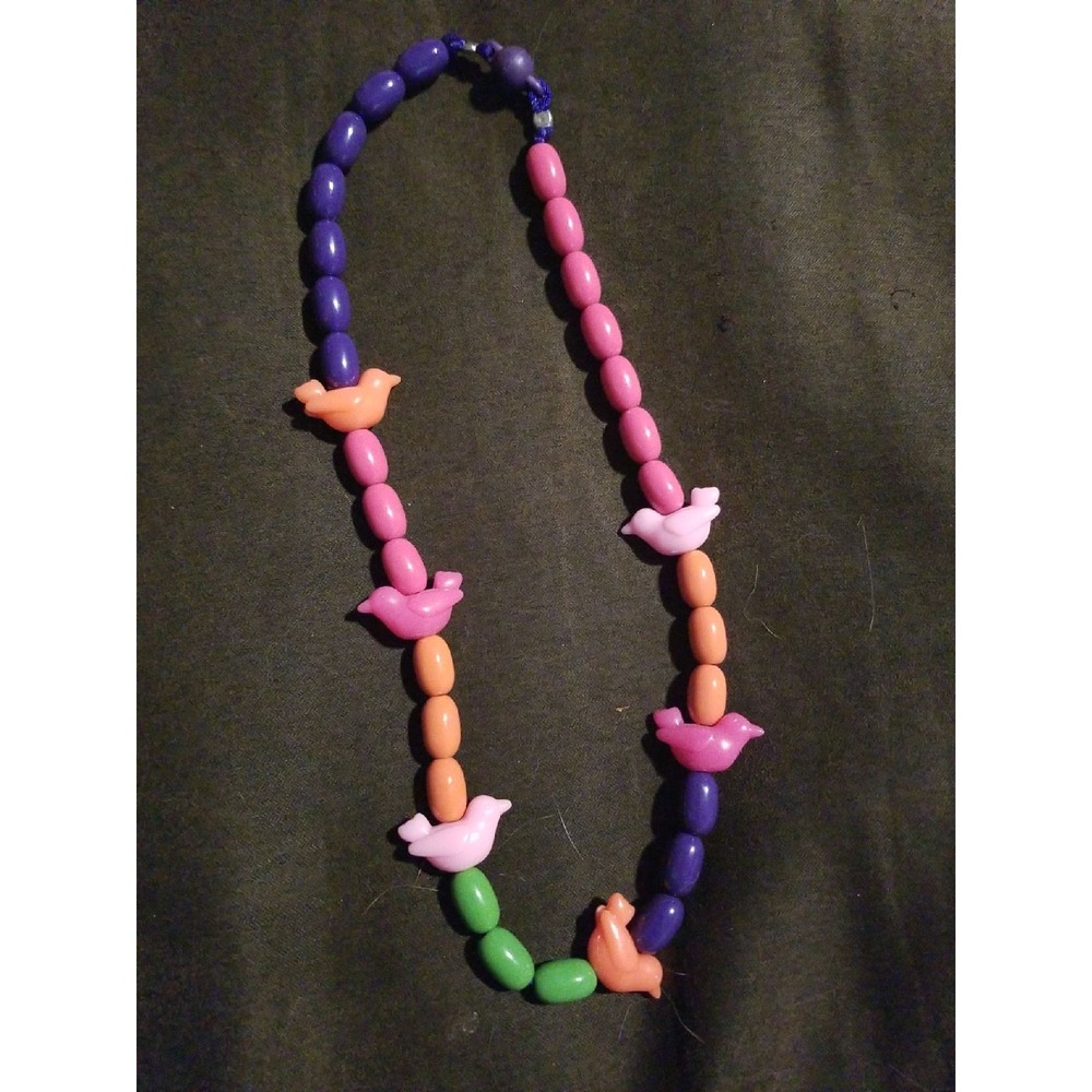 Gymboree falling for feathers necklace